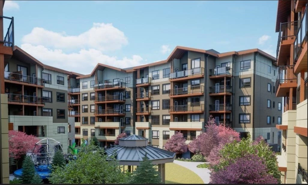Exterior Rear Photo of 302 11058 132 Street, Surrey, BC