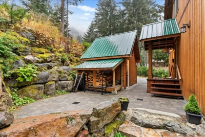 Aerial View of 14865 Parkhill Boulevard, Sunshine Valley, BC