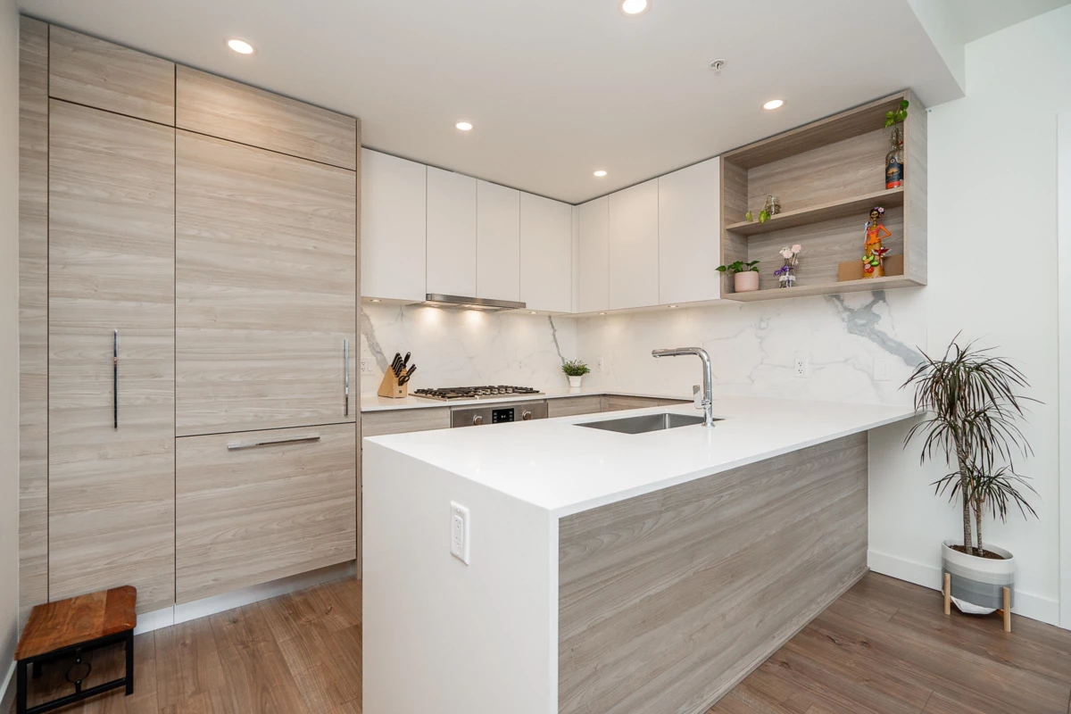 Exterior Rear Photo of 1806 595 Austin Avenue, Coquitlam, BC