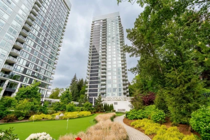 Aerial View of 1806 595 Austin Avenue, Coquitlam, BC