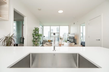 Kitchen Island Photo of 1806 595 Austin Avenue, Coquitlam, BC