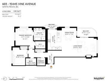 Outdoor Patio Photo of 603 15445 Vine Avenue, White Rock, BC