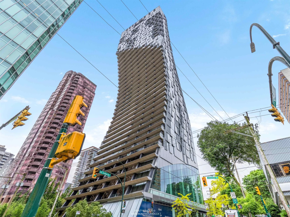 Exterior Rear Photo of 303 1568 Alberni Street, Vancouver, BC