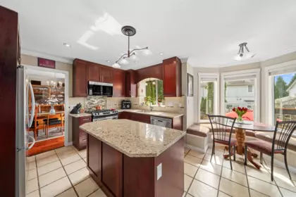 Breakfast Nook Photo of 3 Simon Fraser Court, Port Moody, BC