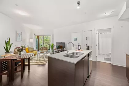 Kitchen Island Photo of 331 18818 68 Avenue, Surrey, BC