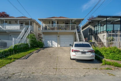 Aerial View of 4366 Venables Street, Burnaby, BC