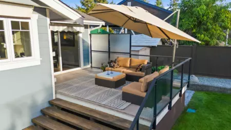 Aerial View of 3088 Starlight Way, Coquitlam, BC