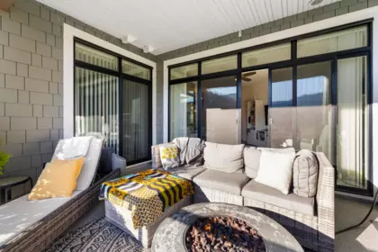 Outdoor Deck Photo of 202 5384 Tyee Lane, Chilliwack, BC