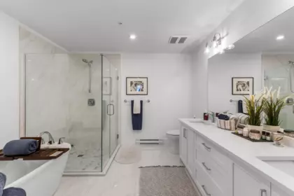 Powder Room Photo of 202 5384 Tyee Lane, Chilliwack, BC