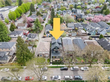 Backyard Photo of 4956 Chester Street, Vancouver, BC