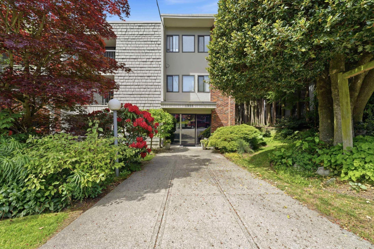 Exterior Rear Photo of 104 1355 Fir Street, White Rock, BC