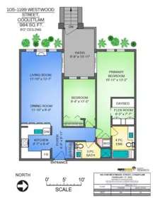 Swimming Pool Photo of 105 1199 Westwood Street, Coquitlam, BC