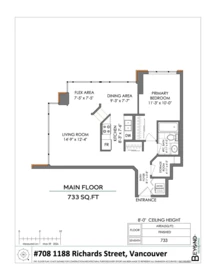 Garage Interior Photo of 708 1188 Richards Street, Vancouver, BC