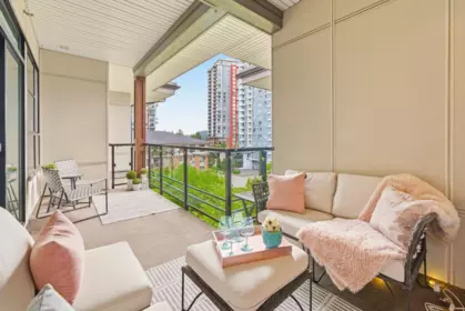 Outdoor Patio Photo of 512 1152 Windsor Mews, Coquitlam, BC
