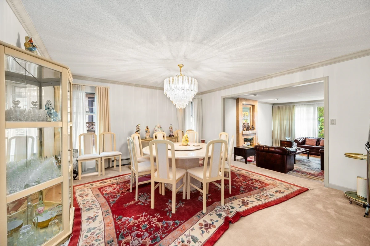 Dining Area Photo of 6828 Cypress Street, Vancouver, BC