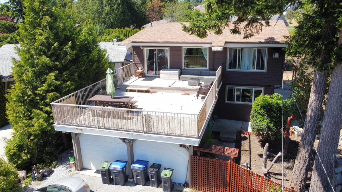 Exterior Rear Photo of 5457 Carnaby Place, Sechelt, BC