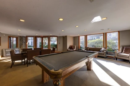 Outdoor Deck Photo of 208 560 Raven Woods Drive, North Vancouver, BC