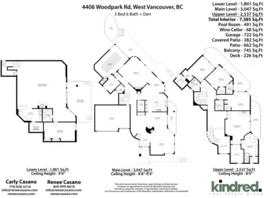 Street View Photo of 4406 Woodpark Road, West Vancouver, BC