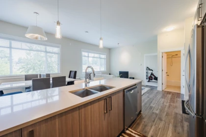 Kitchen Island Photo of 409 22327 River Road, Maple Ridge, BC