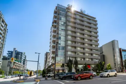Aerial View of 134 E 1st Avenue, Vancouver, BC