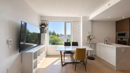 Kitchen Island Photo of 310 5693 Elizabeth Street, Vancouver, BC