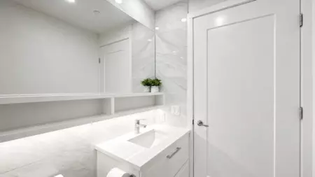 Powder Room Photo of 310 5693 Elizabeth Street, Vancouver, BC