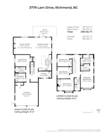 3779 Lam Drive, Richmond, BC, Richmond — Single Family Residence for sale