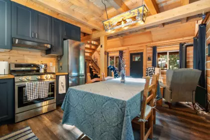 Kitchen Island Photo of H68 Strawberry Lane, Sunshine Valley, BC