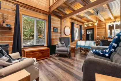 Living Room Photo of H68 Strawberry Lane, Sunshine Valley, BC