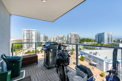 Outdoor Deck Photo of 1008 7488 Lansdowne Road, Richmond, BC