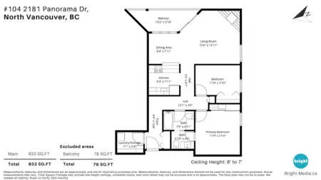 Outdoor Patio Photo of 104 2181 Panorama Drive, North Vancouver, BC