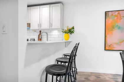 Breakfast Nook Photo of 206 1399 Barclay Street, Vancouver, BC