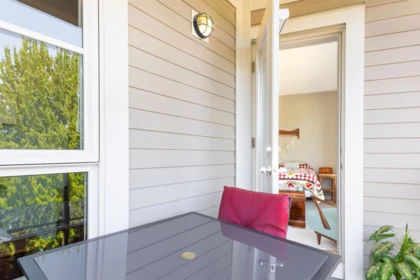 Outdoor Patio Photo of 416 23215 Billy Brown Road, Langley, BC