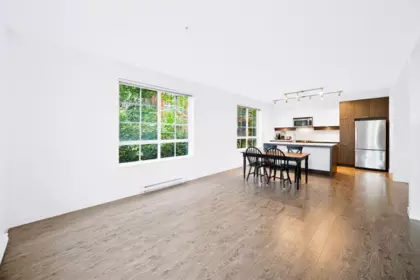 Living Room Photo of 203 608 Como Lake Avenue, Coquitlam, BC