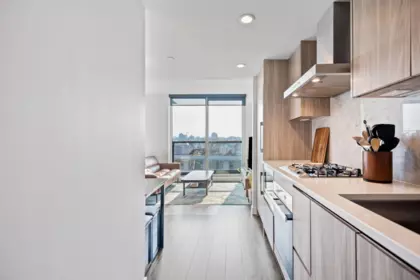 Family Room Photo of 1501 1768 Cook Street, Vancouver, BC