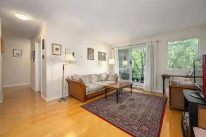 Living Room Photo of 508 1508 Mariner Walk, Vancouver, BC