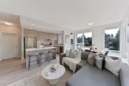 Kitchen Island Photo of 214 615 Cottonwood Avenue, Coquitlam, BC