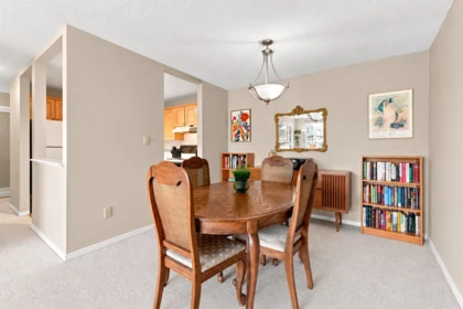 Dining Area Photo of 203 1840 E Southmere Crescent, Surrey, BC