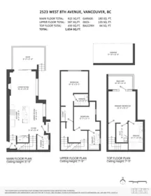 Garage Interior Photo of 2523 W 8th Avenue, Vancouver, BC
