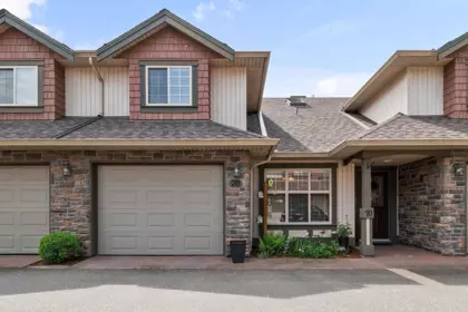 Exterior Rear Photo of 70 6887 Sheffield Way, Chilliwack, BC