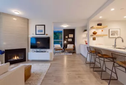 Family Room Photo of 406 928 Richards Street, Vancouver, BC