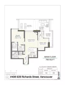 Playground / Recreational Area Near 406 928 Richards Street, Vancouver, BC