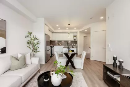 Living Room Photo of 523 7936 206 Street, Langley, BC