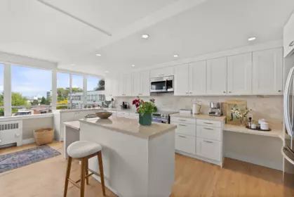 Kitchen Island Photo of 825 1445 Marpole Avenue, Vancouver, BC