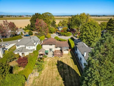 Aerial View of 5247 57 Street, Delta, BC