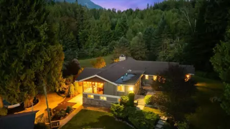 Exterior Rear Photo of 5471 Huston Road, Chilliwack, BC