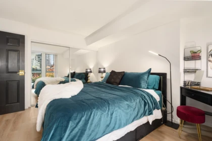 Bedroom 2 Photo of 807 1238 Melville Street, Vancouver, BC