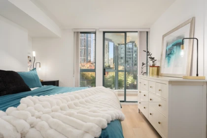 Bedroom 3 Photo of 807 1238 Melville Street, Vancouver, BC