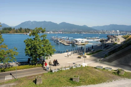 Outdoor Deck Photo of 807 1238 Melville Street, Vancouver, BC