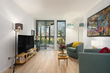 Primary Bedroom Photo of 807 1238 Melville Street, Vancouver, BC